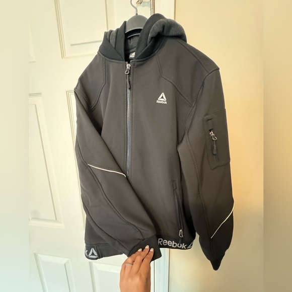 Reebok Charcoal Full-Zip Jacket - Picture 3 of 5